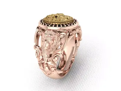 3d ring Free 3D print model purchase