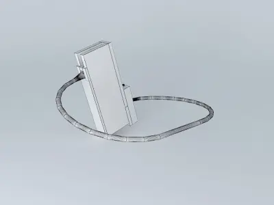 elvador chain mechanism Free 3D model