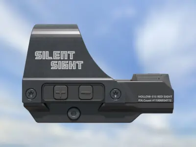 Red Dot Sight Type HOLLOW-515 3D model