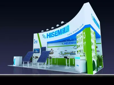 Exhibition - Area - 9X4-3DMAX2011-017 3D model
