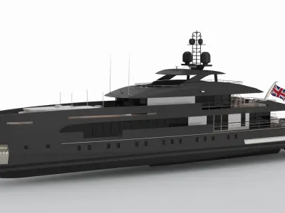 Farah Yacht 3D model