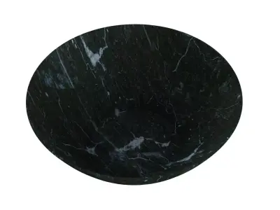 Green Marble Bowl 3D model