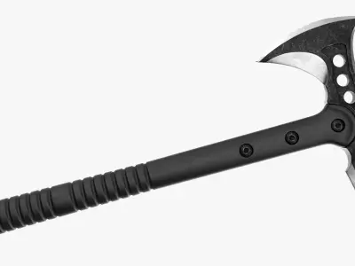Tomahawk axe tactical 3D model