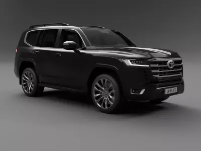 Toyota Land Cruiser 300 Free 3D model