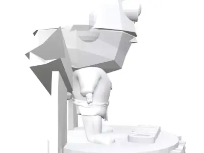 Cassius drone heroes 3D model