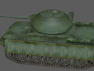 Ep-777A2 tank Low-poly 3D model