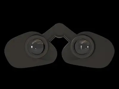 Binoculars Free 3D model purchase