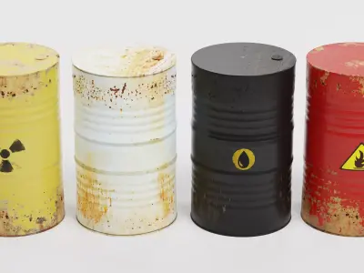 -Barrels- 3D model