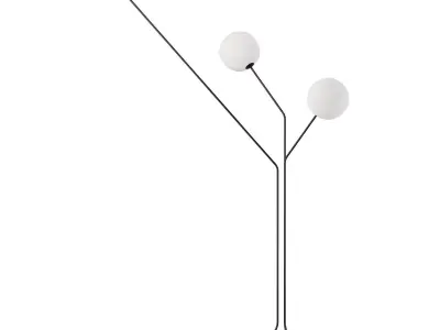 roche bobois flora floor lamp 3D model