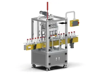 3D design of the automated capping machine 3D model