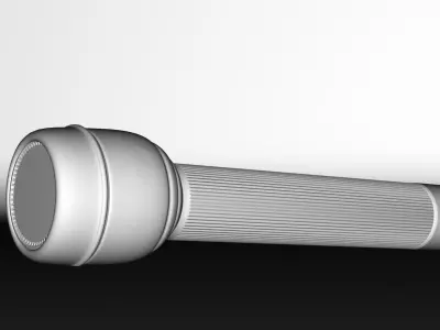 Torch Low-poly 3D model