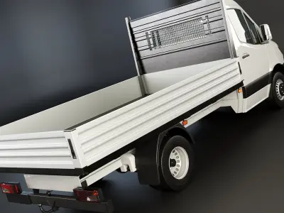  Modern Utility Pickup Truck 