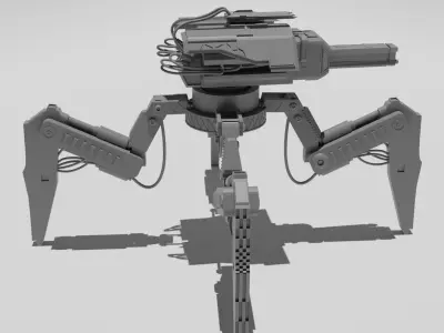 Sci-fi guard of your military  3D print model purchase