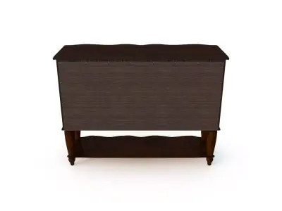 Liberty Furniture Cotswold Buffet in Cinnamon 3D model