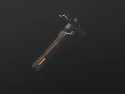 Lightsaber Pack Low-poly 3D model