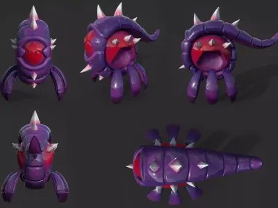 Rolling Game Ready 3D Model Low-poly 3D model