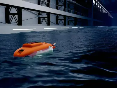 RESCUE SUBMARINE 3D model