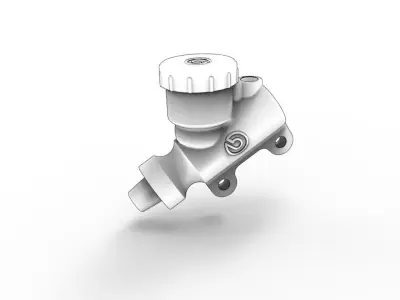 Brembo Billet Rear Brake Master Cylinder 3D model