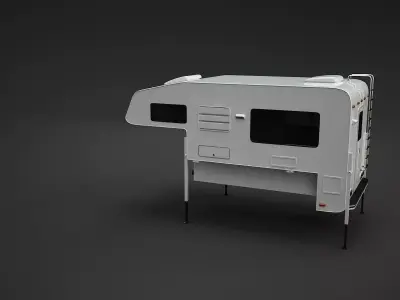Camper Truck Top 3D model