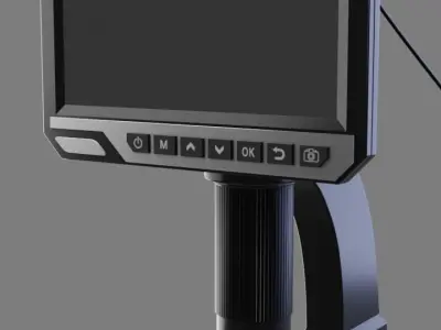 Digital Microscope 3D model