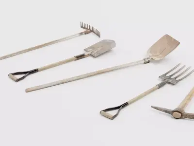 -Garden Tools- 3D model