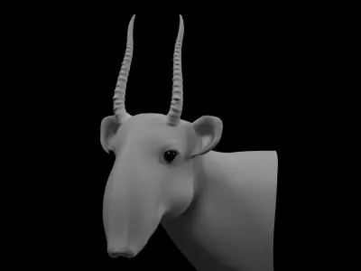 It is not an alien form of life this is a steppe suhak 3D model