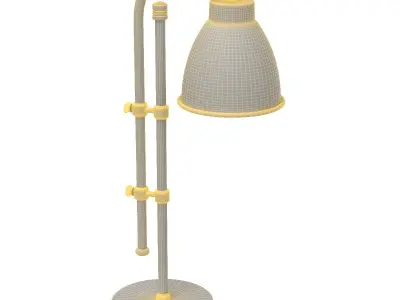 Vintage 1990s Industrial Pharmacy Table Lamp 3D model