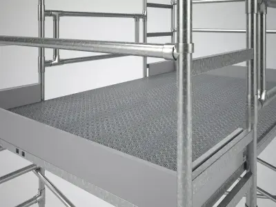 Scaffold tower 10 3D model