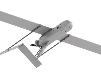 Ukrainian UAC FP-1 long range attack drone 3D model