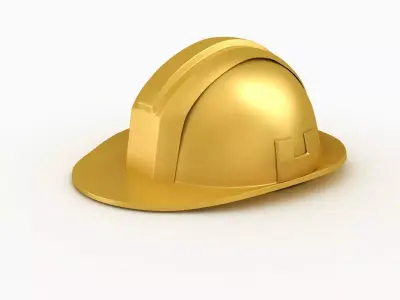 Construction Helmet 3D model