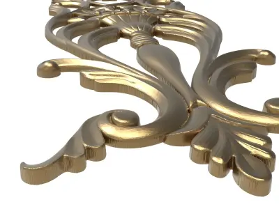  decorative pattern ready for 3D printing 3D model