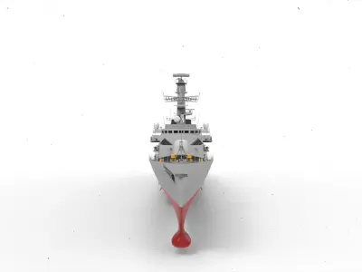 Frigate type 23 3D print model