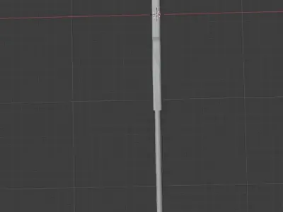 Simple Pump Shotgun Mesh with texture 3D model