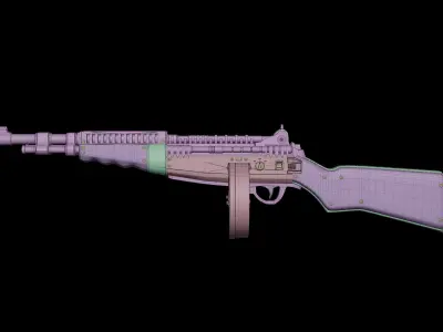 M14 prototype 3D model