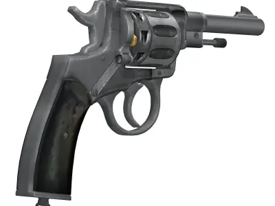 Nagant M1895 3D model