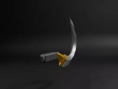 Low-poly game-ready weapons  3D Model Pack