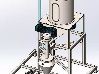 Hapman Solidquid Feeder 3D model