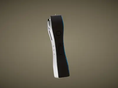 Stun Gun with Flashlight 3D model