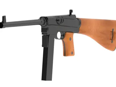 MAS-38 airsoft gun 3D model