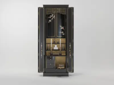 LARGE ALTAR BUTSUDAN 3D model