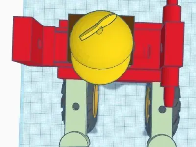 car robot 3D print model purchase