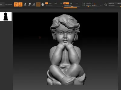 Innocent Angel For Commercial Use 3D print model