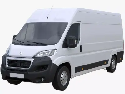 Peugeot Boxer L4H2 Van 3D model