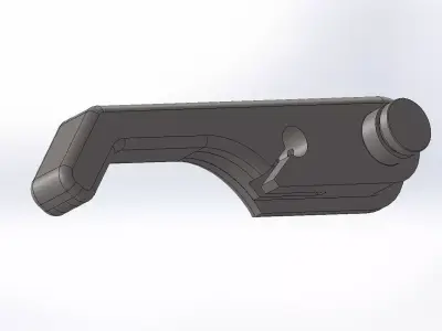 192823533 Transporter t4 hood handle 3D print model