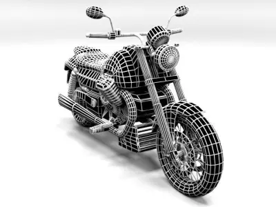 MOTOGUZZI CALIFORNIA ADUCE 3D model