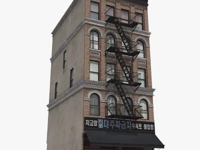 Ten Apartment 8K - PBR Textures 3D model