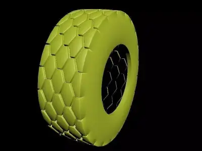wheel tire 3D model