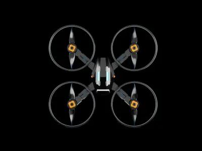 sci-fi drone 3D model shop