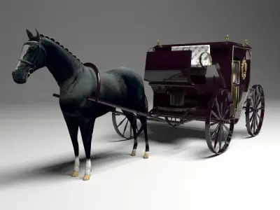 Deluxe Carriage 3D model