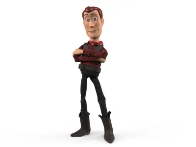  Farm Cowboy Toy 